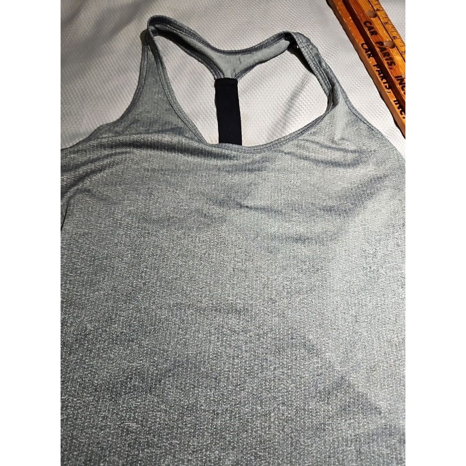 Old Navy Old Navy Active Shirt Womens Gray Small S Go-Dry Athletic Tank Top Racer Back Size S / US 4 / IT 40 - 2 Thumbnail