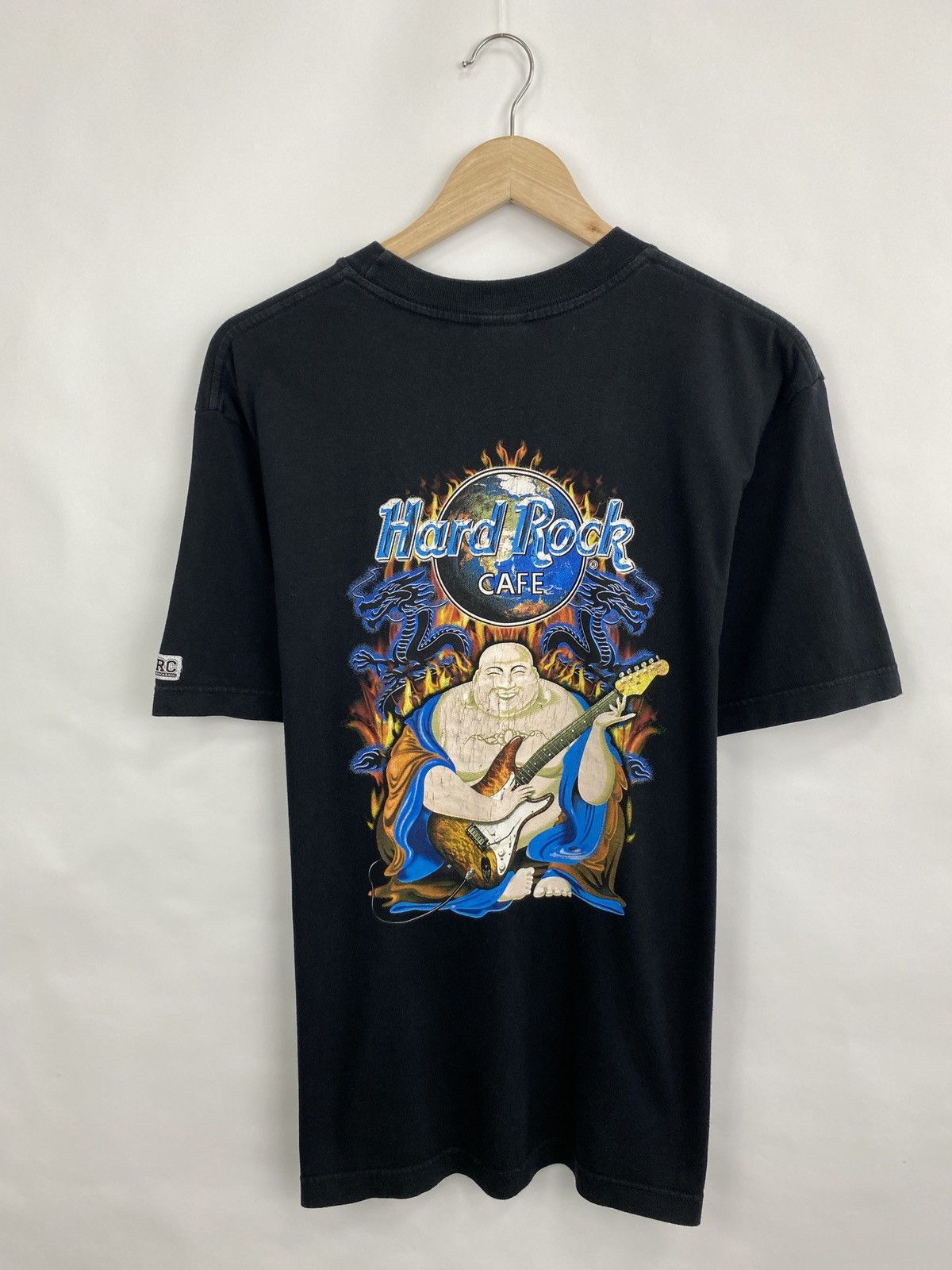 Hard Rock Cafe 🇯🇵 Vintage 90s Hard Rock Cafe Japanese Retro Rare T-Shirt Size US L / EU 52-54 / 3 - 3 Thumbnail