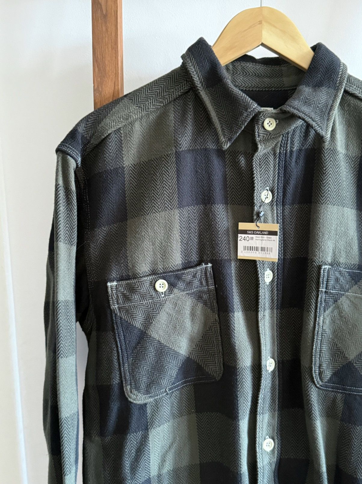 Momotaro Jeans Momotaro Heavy Weight Flannel Work Shirt Size US L / EU 52-54 / 3 - 2 Thumbnail