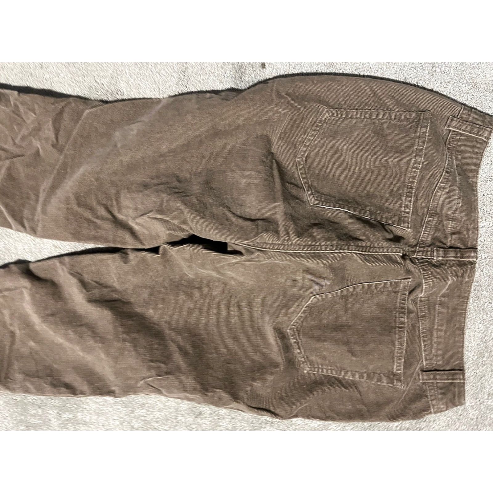 Talbots Talbots Pants Womens 8P Brown Corduroy Straight Pockets Cotton Blend Modern, 90s City Preppy Womens Size 30" / US 8 / IT 44 - 4 Thumbnail