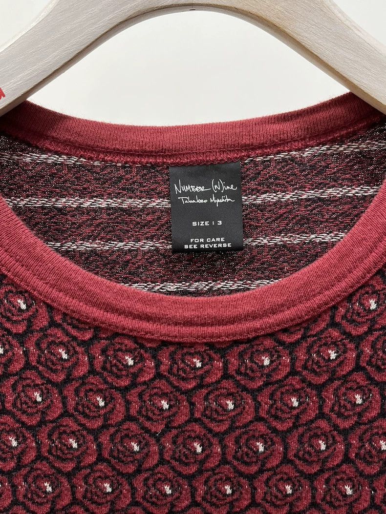 Number (N)ine number (N)ine knitted short sleeve top-2507 Size US S / EU 44-46 / 1 - 6 Thumbnail