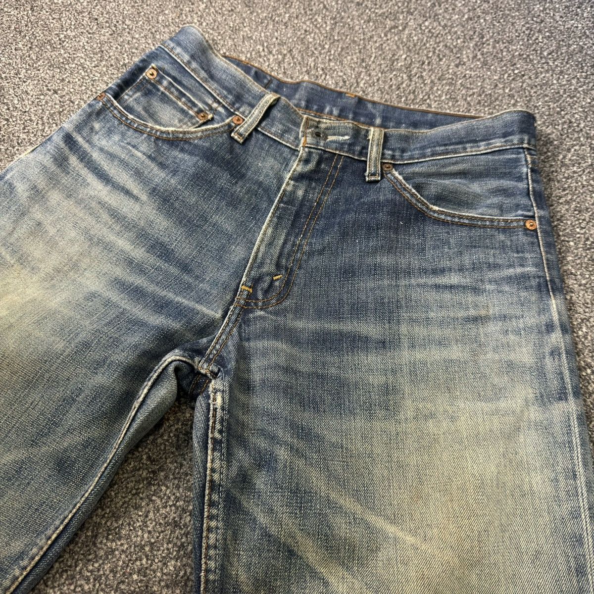 Levi's Vintage Clothing Vintage Levis 502-03 Rusty Dirty Aging Distressed Denim Size US 31 - 3 Thumbnail