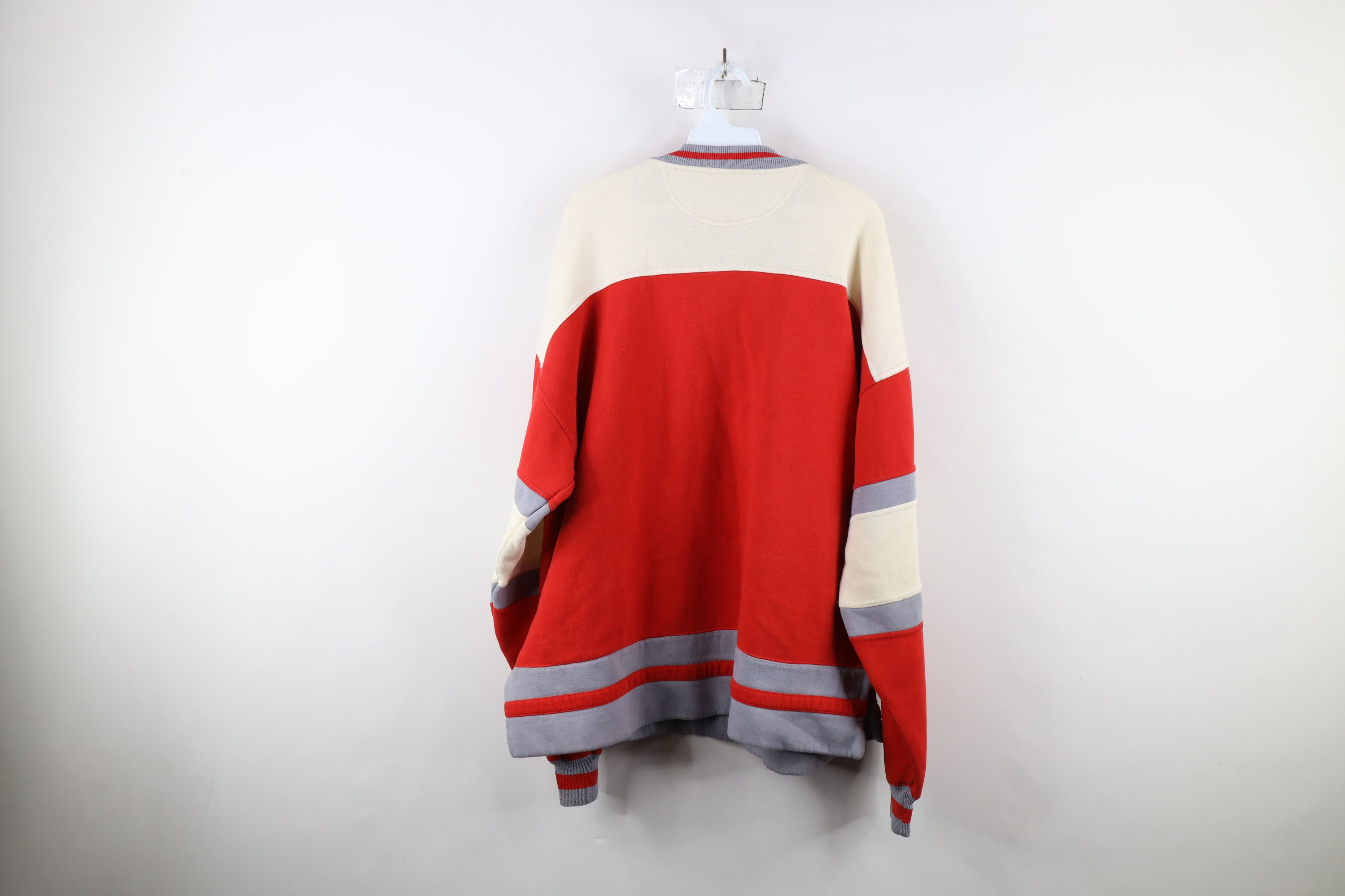 Vintage Vintage 90s Ohio State University Hockey Jersey Sweatshirt Size US XXL / EU 58 / 5 - 10 Thumbnail