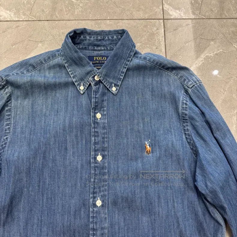 Polo Ralph Lauren RALPH LAUREN Classic denim shirt Size US M / EU 48-50 / 2 - 8 Thumbnail