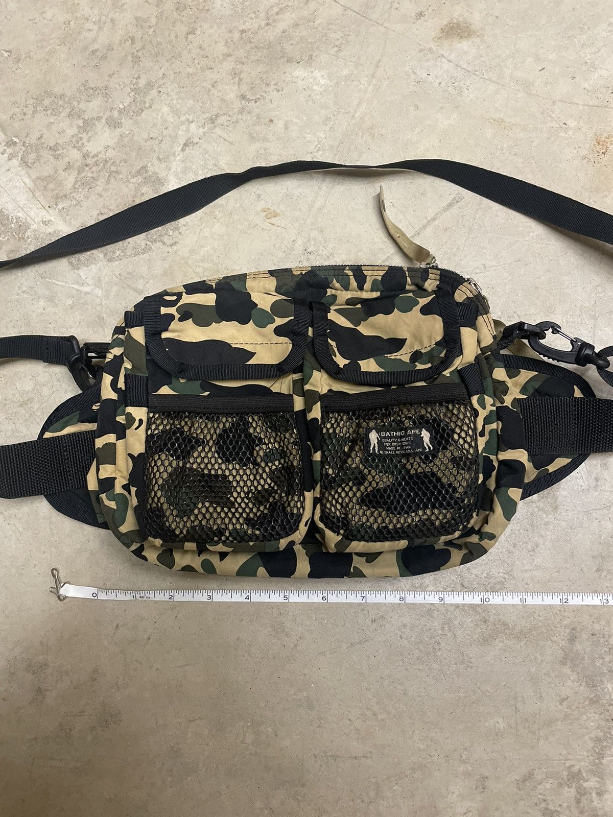Bape NIGO ERA 90s RARE BAPE NOWHERE CO CONVERTIBLE BAG Size ONE SIZE - 10 Thumbnail