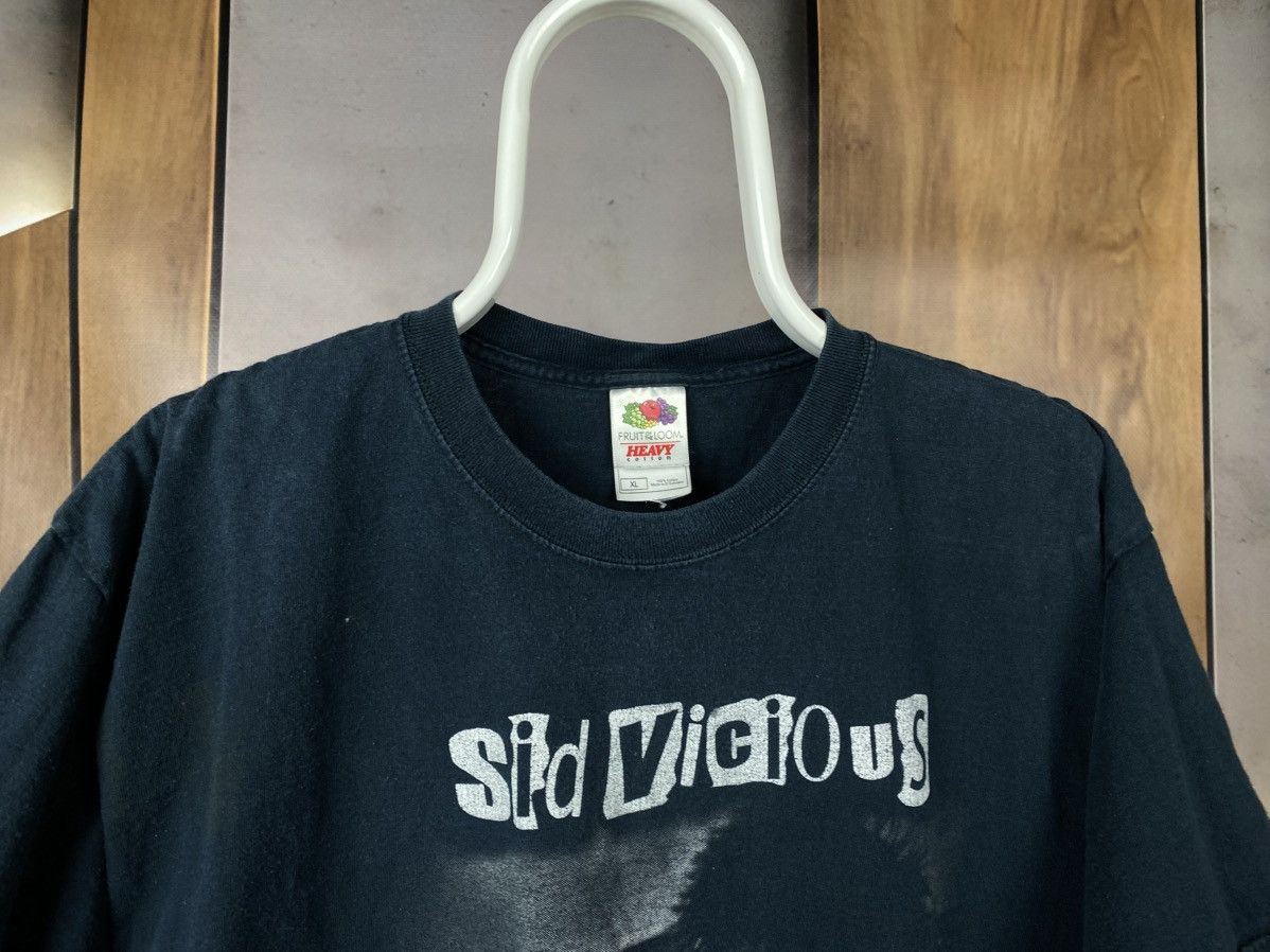Band Tees 🎸Vintage 90s T-Shirt Sid Vicious Sex Pistols Punk Rock Tee🎸 Size US XL / EU 56 / 4 - 6 Thumbnail