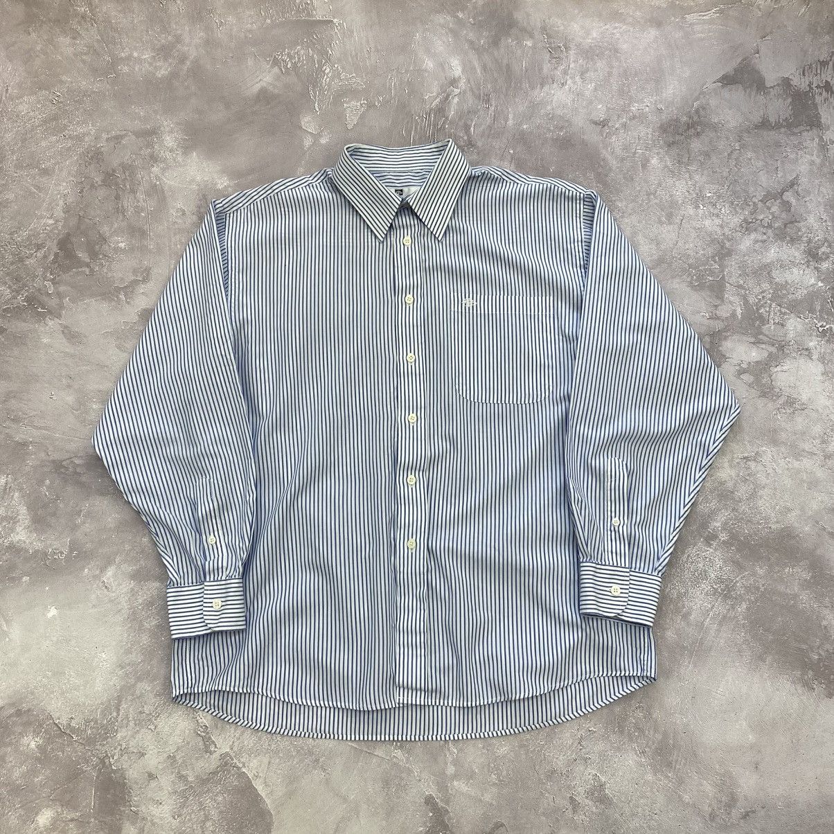 Vintage Pierre Balmain Long Sleeve Striped Shirt Y2K