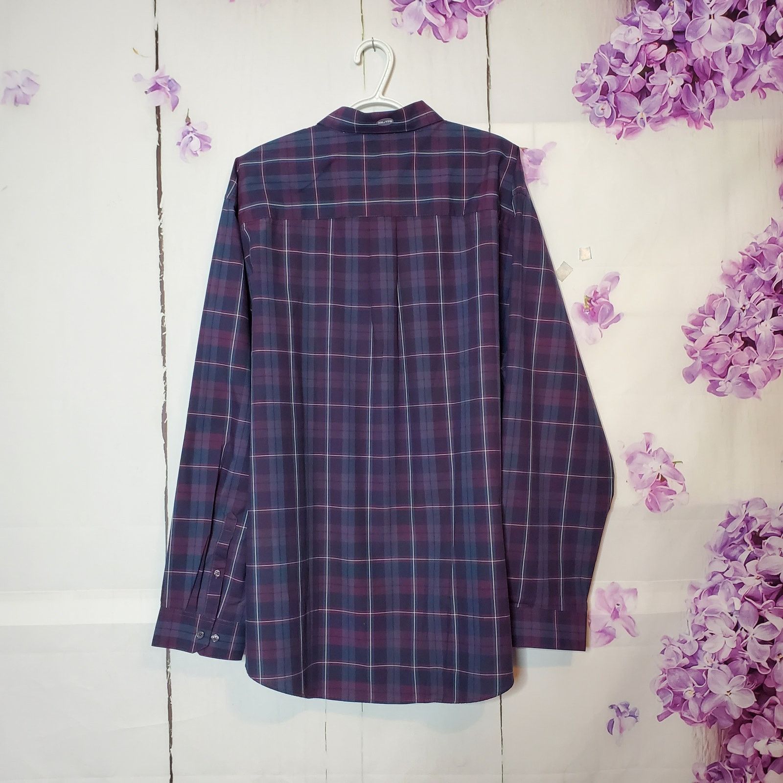 Van Heusen Van Heusen Multicolor Plaid Classic Fit Button Shirt XXL Size US XXL / EU 58 / 5 - 2 Thumbnail