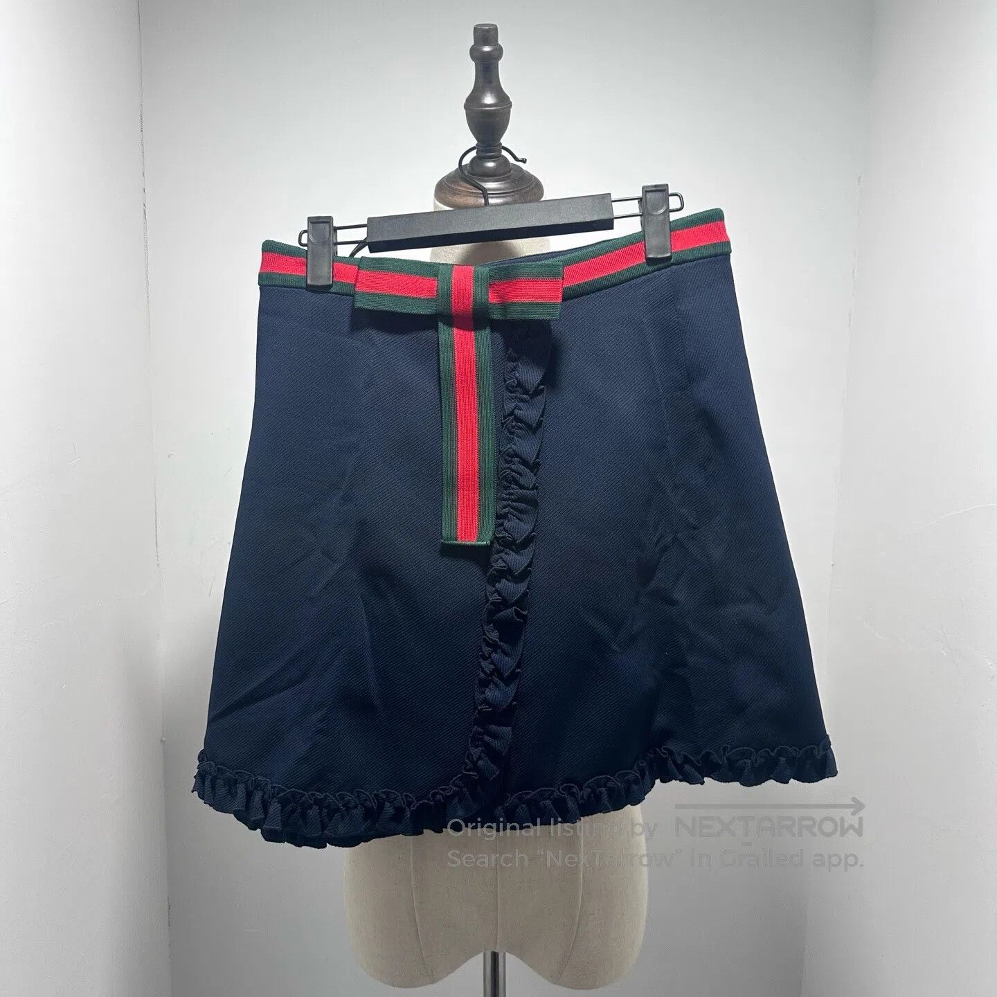 Gucci Guicci size M Red and Green Striped Skirt| Size 25" / US 0 / IT 36 - 1 Thumbnail