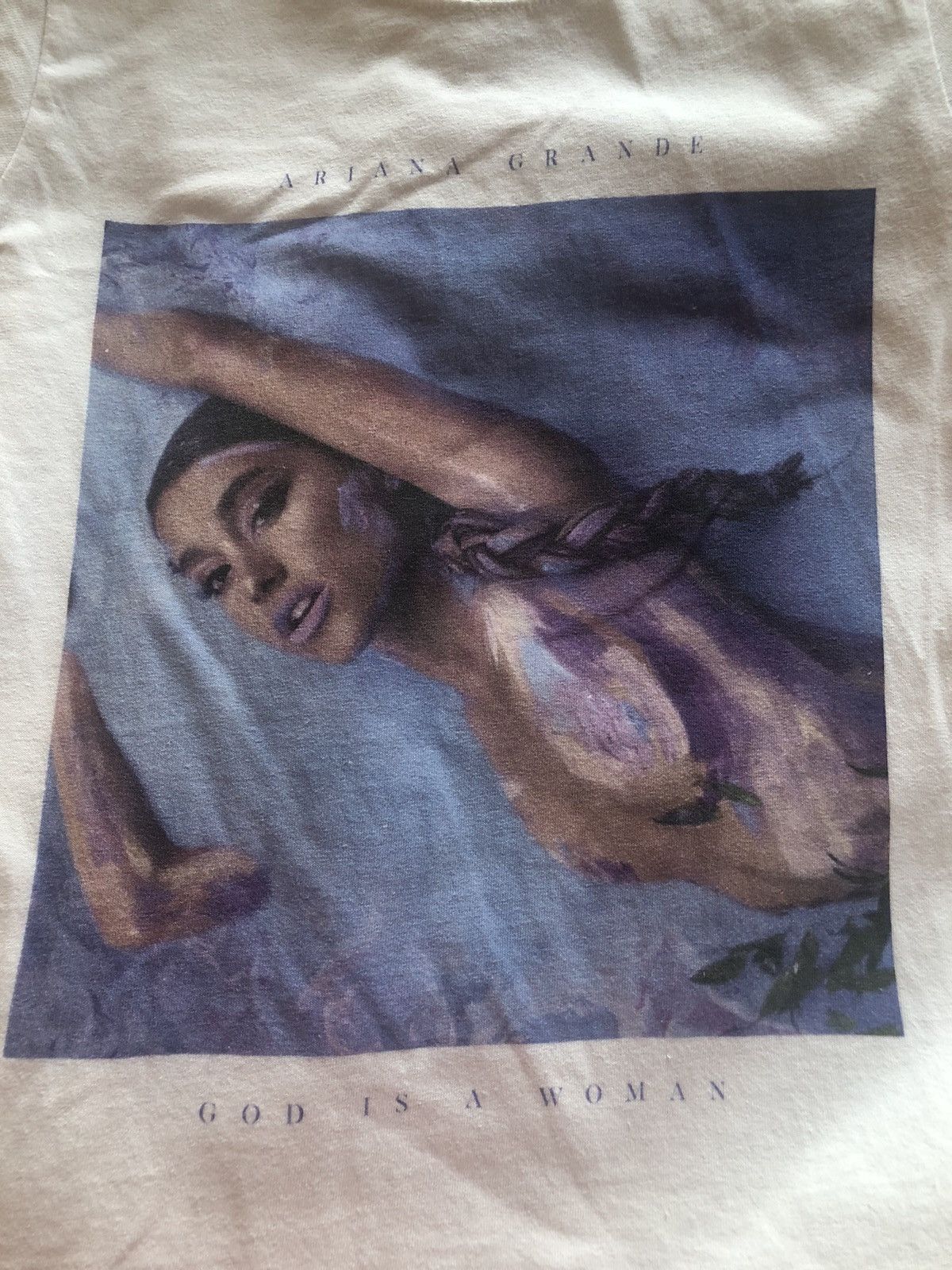 Band Tees × Vintage ARIANA GRANDE GOD IS A WOMAN ALBUM TEE SHIRT Size US XS / EU 42 / 0 - 2 Thumbnail