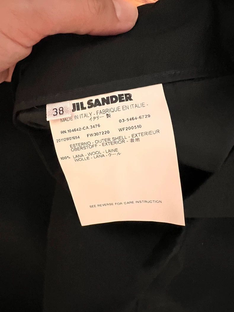 Jil Sander Jil Sander Wool Trouser Size 25" / US 0 / IT 36 - 4 Thumbnail