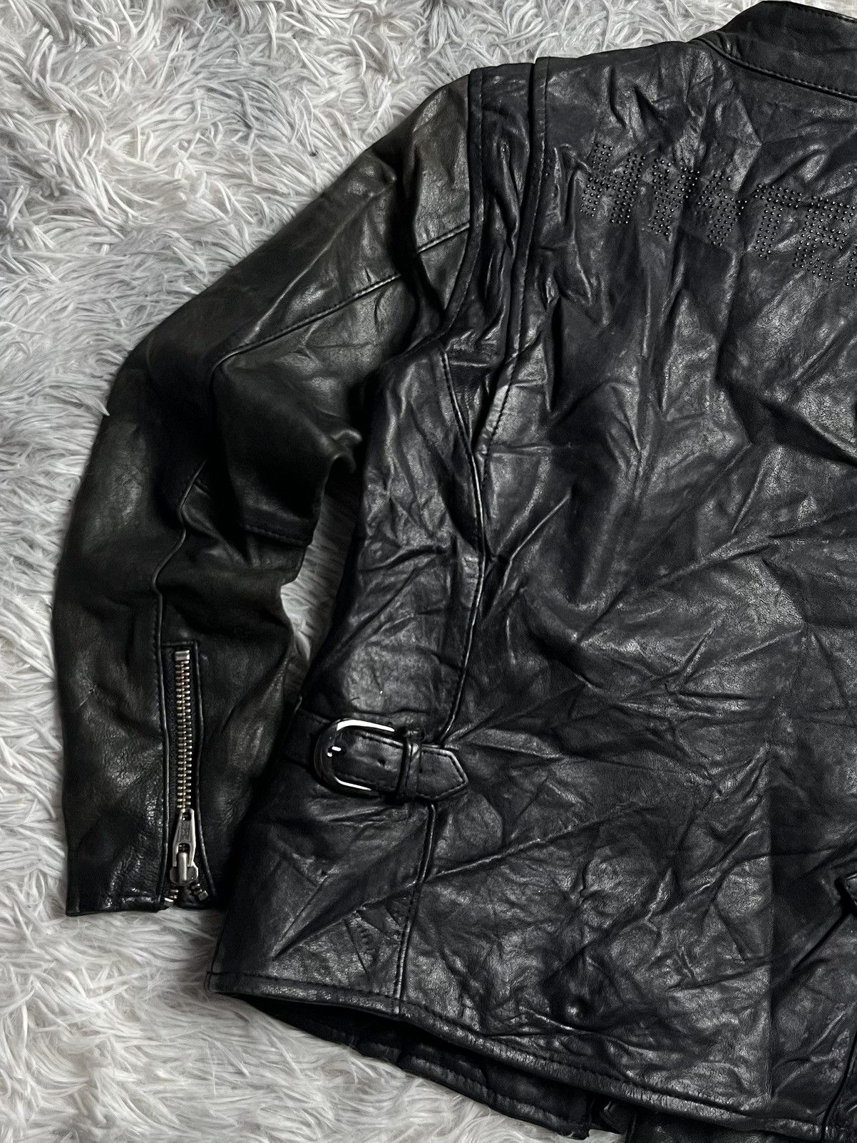 Hysteric Glamour Vintage Hysteric Glamour Leather Jacket Size XXS / US 00 / IT 34 - 10 Thumbnail