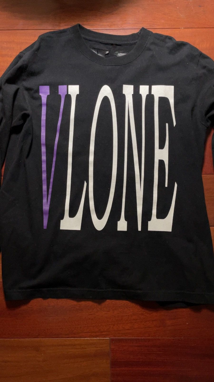 Vlone purple cheap long sleeve