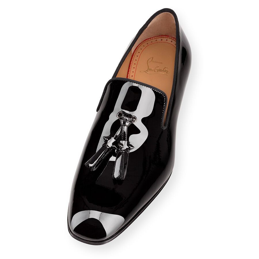 Christian Louboutin o1bcso1str0326 Slip Ons in Black Size US 11.5 / EU 44-45 - 3 Thumbnail