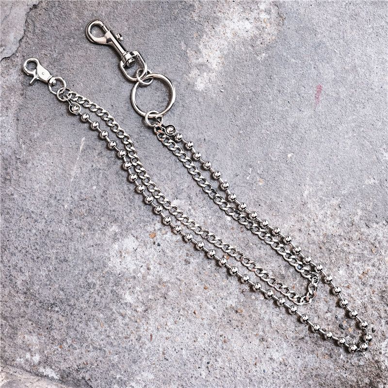 Jewelry Doulble layer Ball Waist Chain Size ONE SIZE - 4 Thumbnail