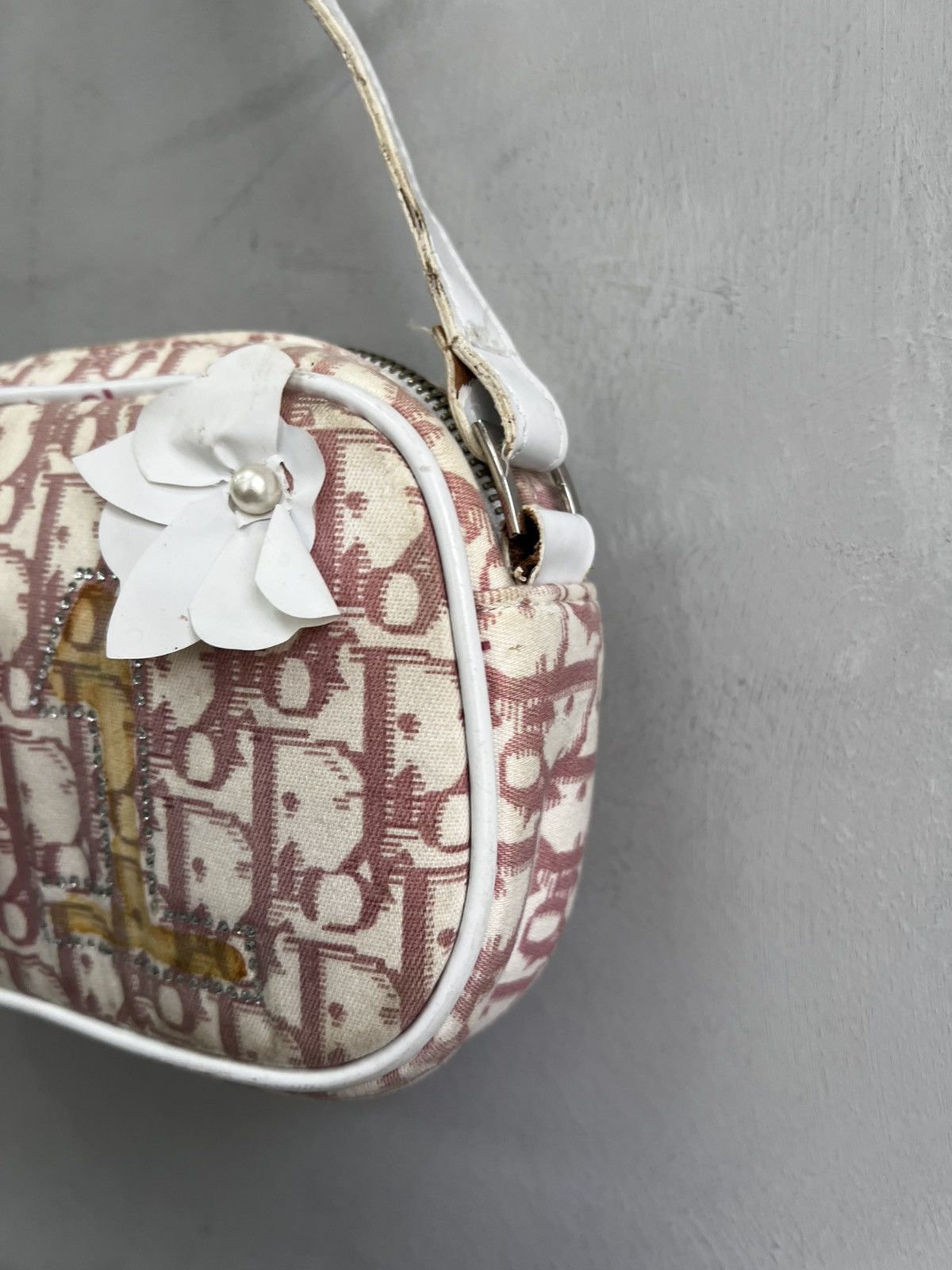 Vintage VINTAGE BOOTLEG DIOR hype MONOGRAM mini bag pink Size ONE SIZE - 5 Thumbnail