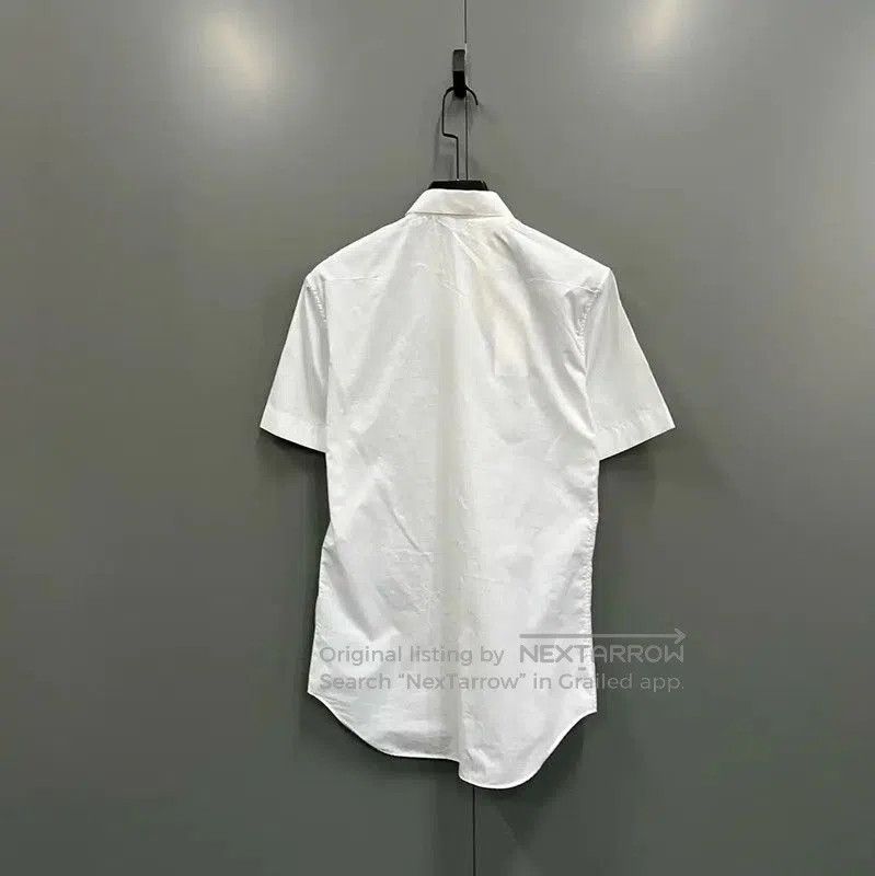 Dior Dior White Cotton Short Sleeve Shirt . Size XXS / US 00 / IT 34 - 2 Thumbnail