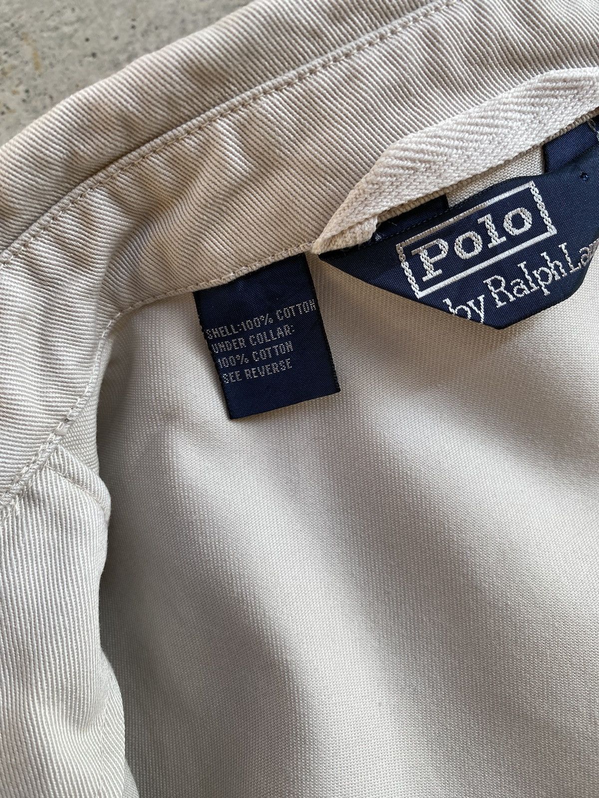 Polo Ralph Lauren Vintage 90s Polo Ralph Lauren Zipper Jacket Size US L / EU 52-54 / 3 - 5 Thumbnail
