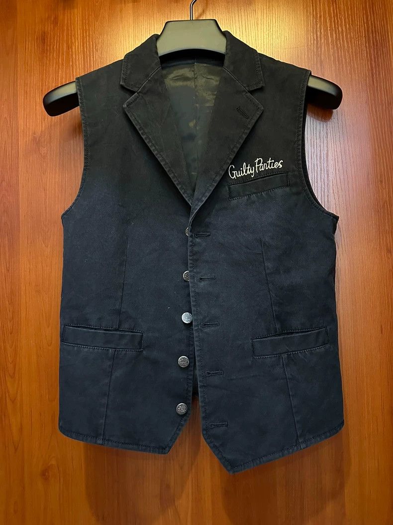 Wacko Maria Wacko Maria guilty partie Tokyo of Heaven Black Vest Size US M / EU 48-50 / 2 - 2 Thumbnail