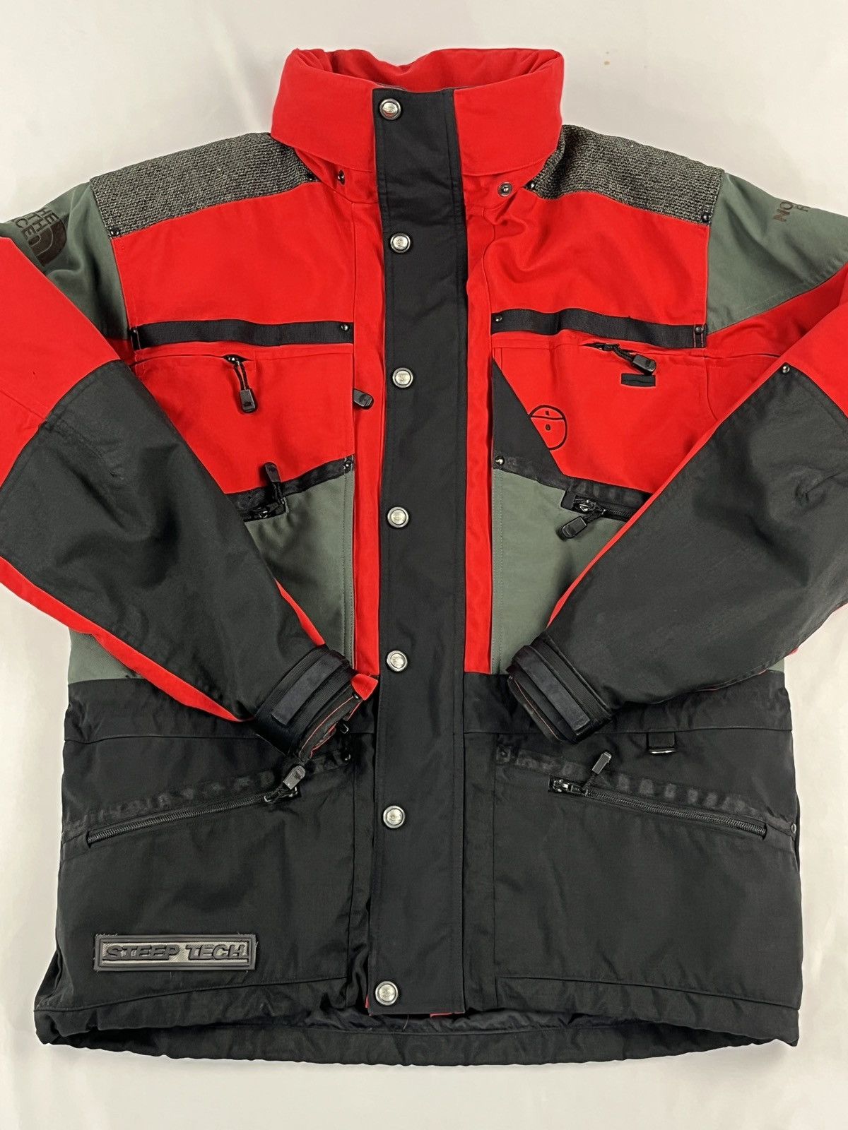 The North Face Vintage North Face Steep Tech Jacket Size US L / EU 52-54 / 3 - 1 Thumbnail