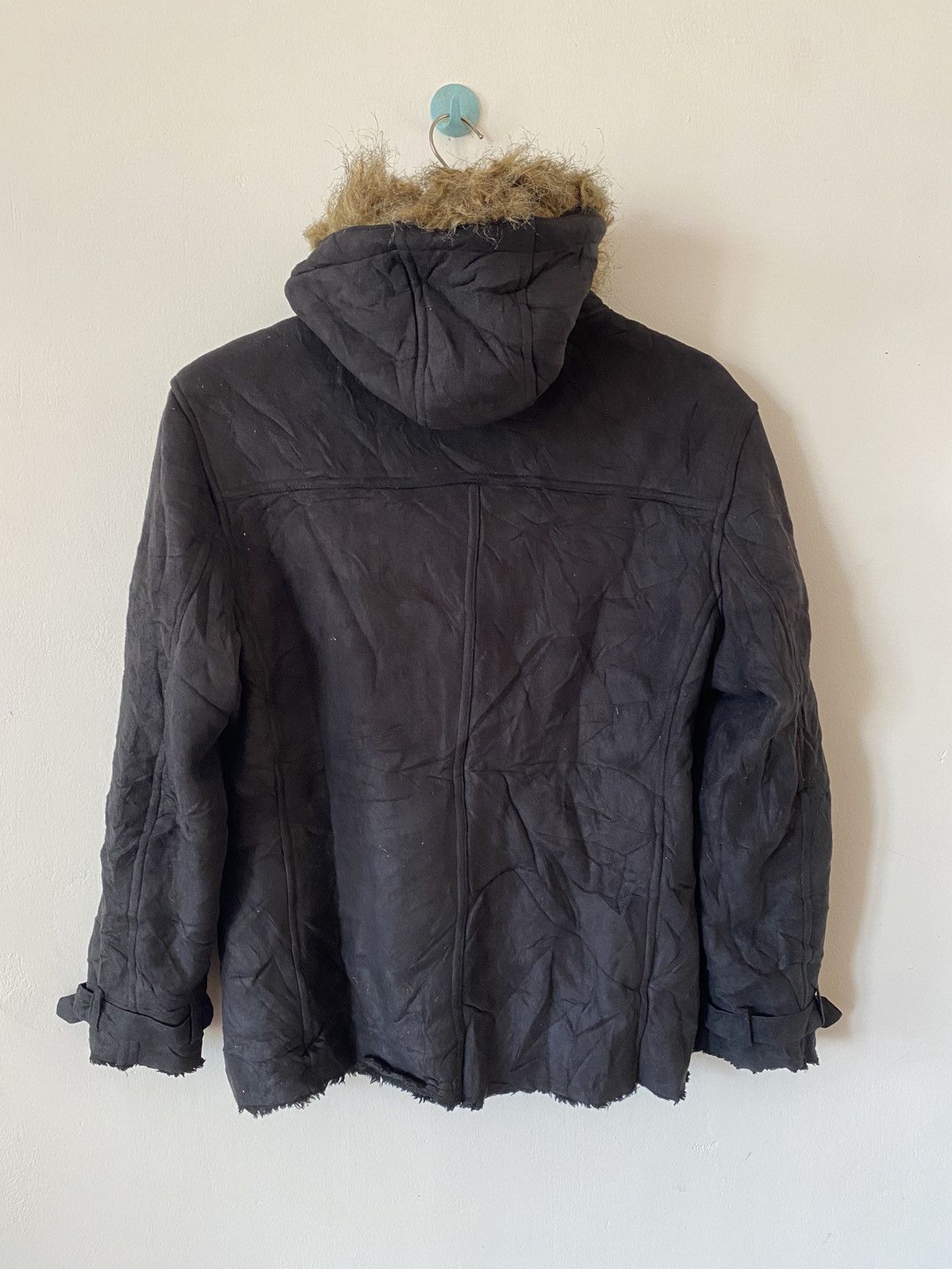 If Six Was Nine × KMRii × Le Grande Bleu (L.G.B.) Japanese Nota Bene Fur Suede Jacket Size US M / EU 48-50 / 2 - 5 Thumbnail