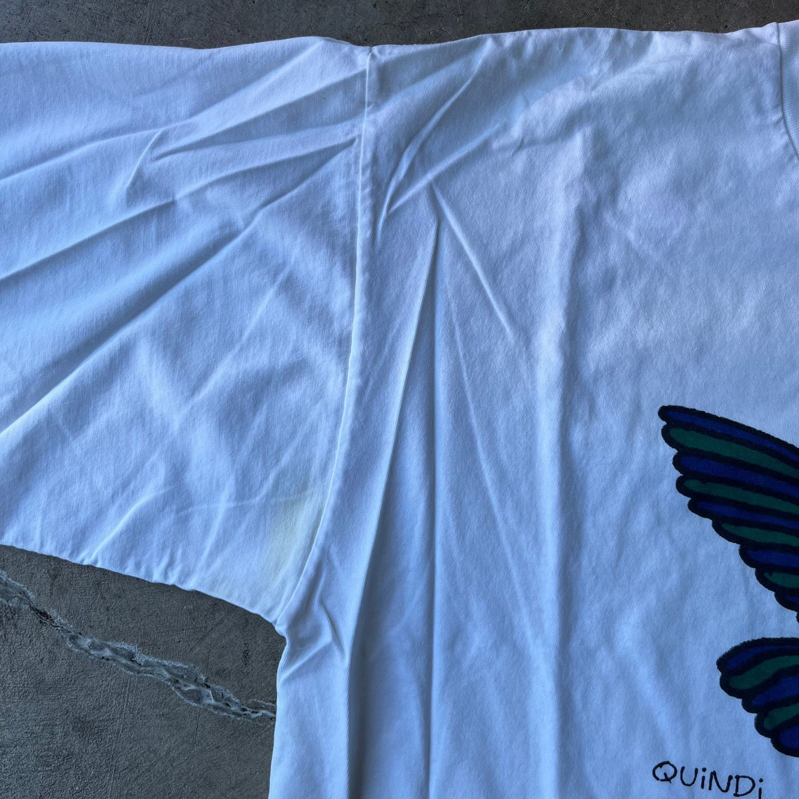 Vintage Vintage Ecuador Hummingbird Birdwatching TShirt Nature LARGE Size US L / EU 52-54 / 3 - 5 Thumbnail