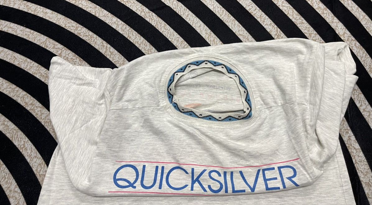 Quiksilver RARE 90s QUICKSILVER FISH DESIGN TEES Size US M / EU 48-50 / 2 - 12 Thumbnail