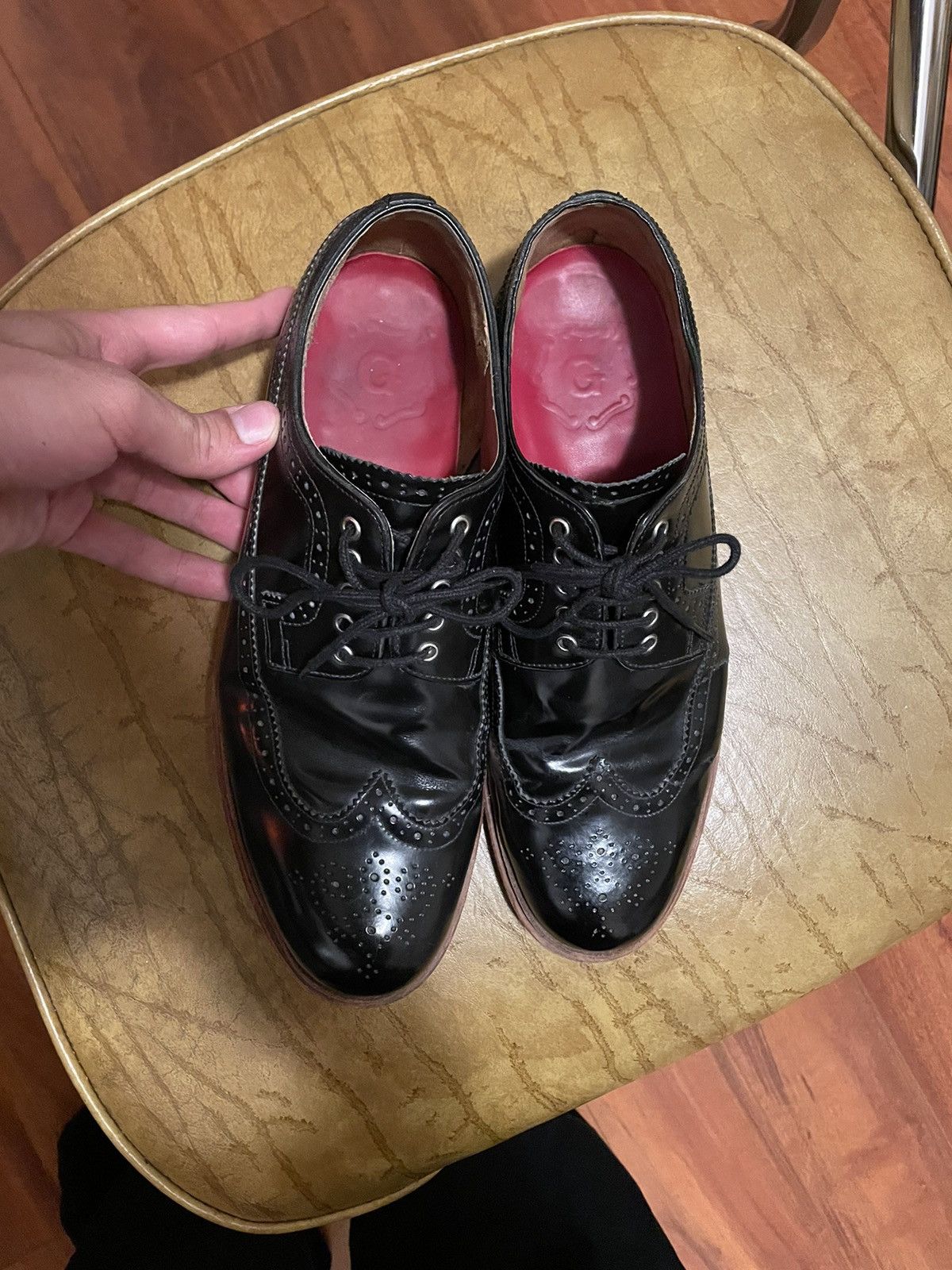 Grenson Patent brogues 9us ! Size US 9 / EU 42 - 10 Thumbnail