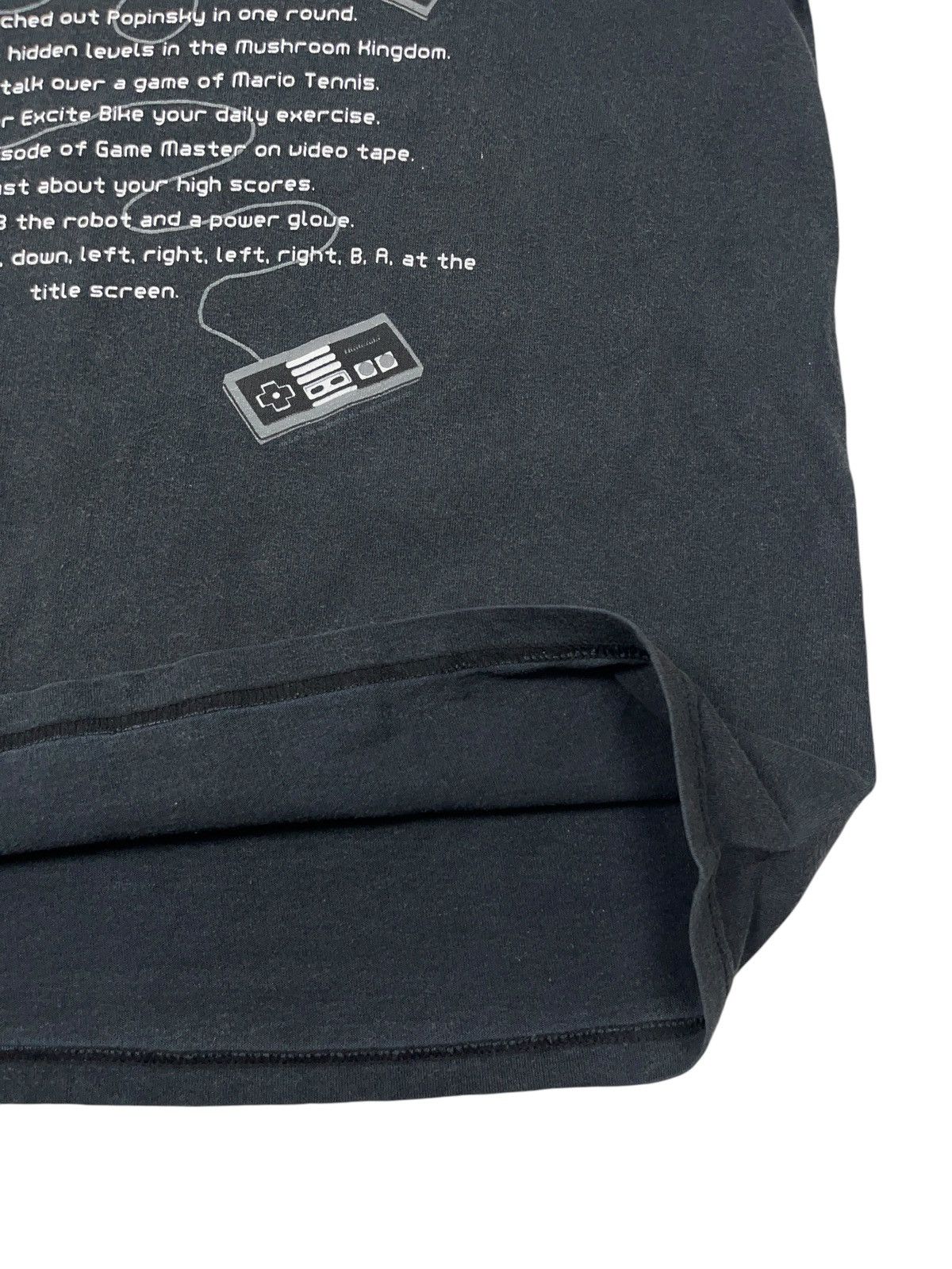 Nintendo × The Game × Vintage Vintage 2005 You Know You Are Nintendo Geek When T-shirt Size US M / EU 48-50 / 2 - 3 Thumbnail