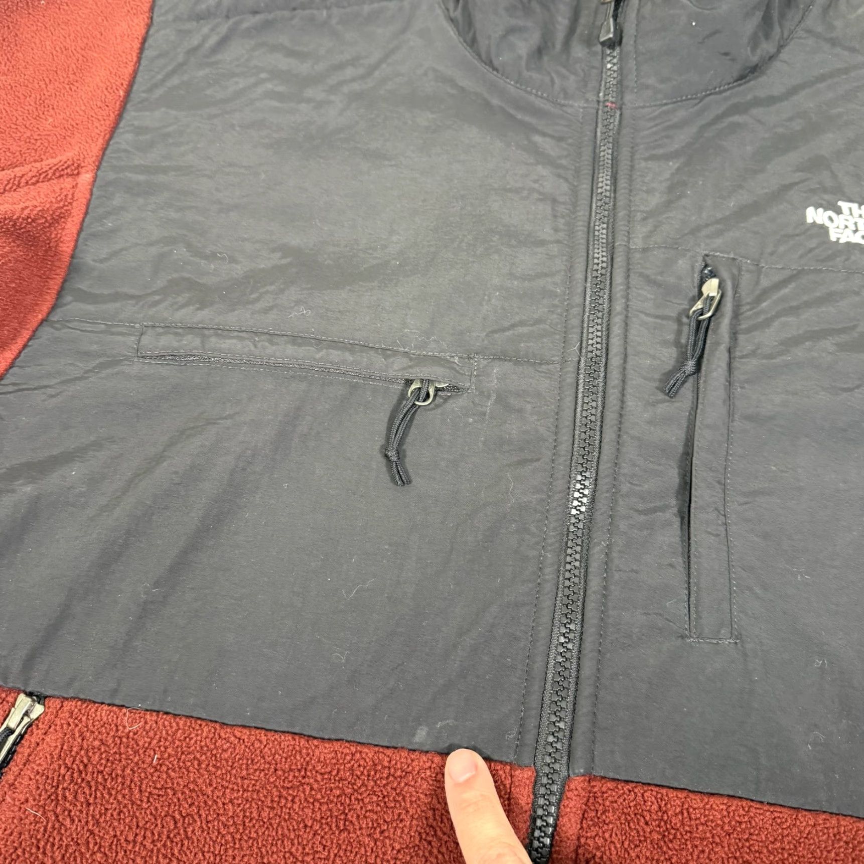 The North Face The North Face Denali Jacket Mens Large Red Black Polartec Fleece Zip Up Hiking Winter Outdoor Regular Size L Size US L / EU 52-54 / 3 - 7 Thumbnail