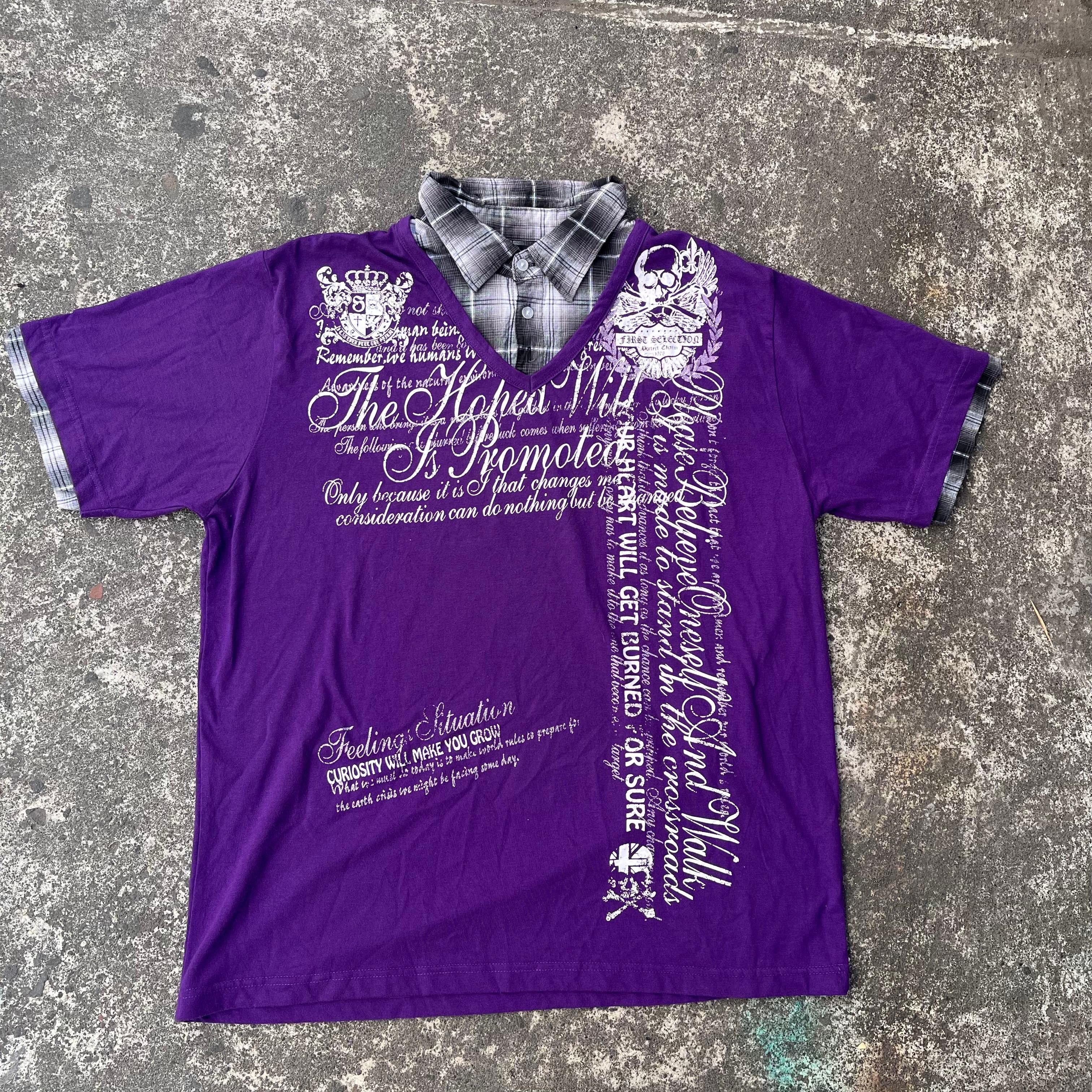 20471120 Y2K Bay Leaf Poem Lgb Ifsixwasnine Shirts Size US XL / EU 56 / 4 - 1 Thumbnail