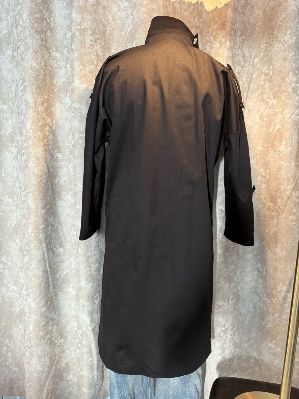 Other Gothic Military-Style Black Trench Coat – Bold Statement Size US L / EU 52-54 / 3 - 11 Thumbnail