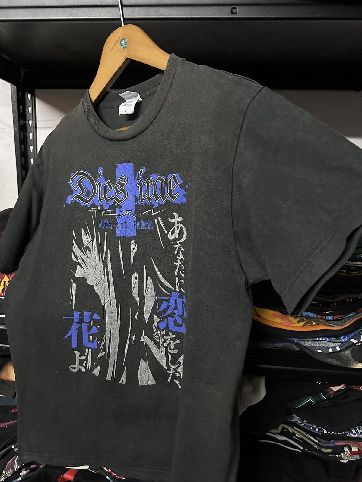 Anime Thrashed Vintage Dies Irae Anime Japan Sun Faded Tee Size US L / EU 52-54 / 3 - 7 Thumbnail