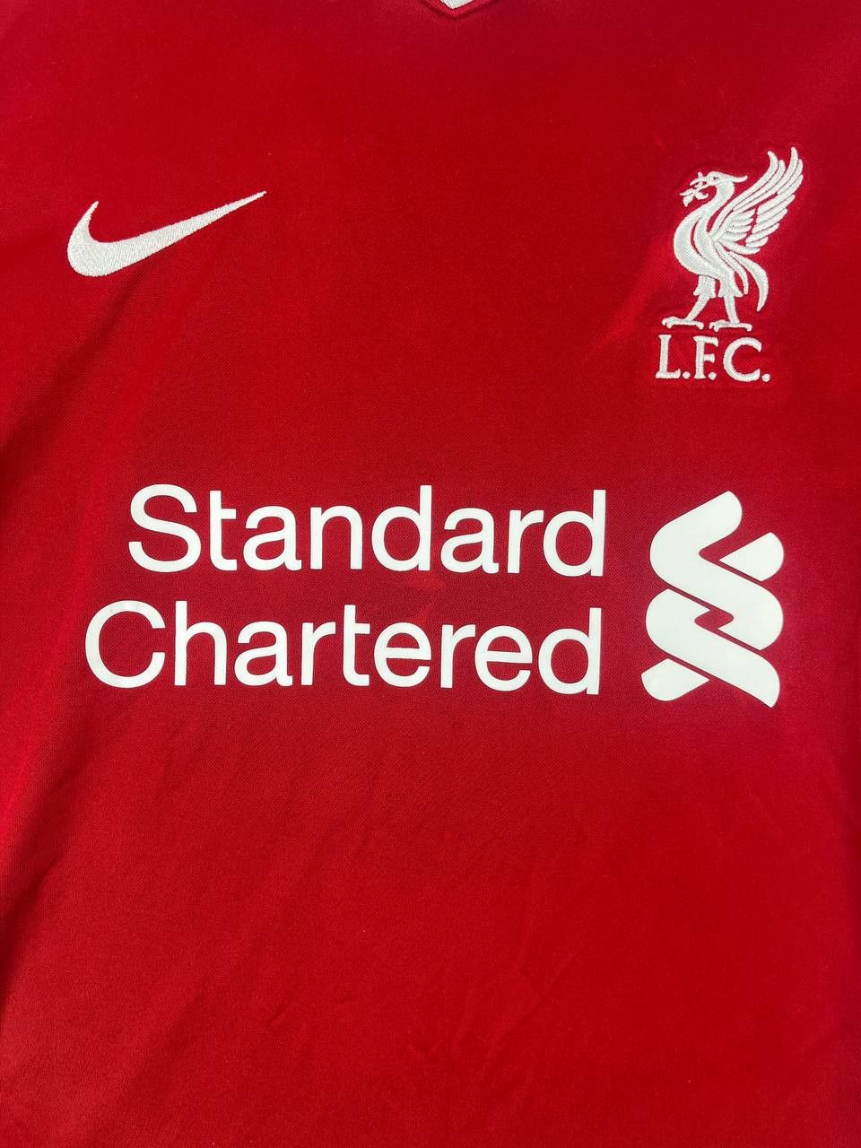 Nike Liverpool 2020 2021 Home Shirt Nike Standard Boys Size M Size US M / EU 48-50 / 2 - 2 Thumbnail