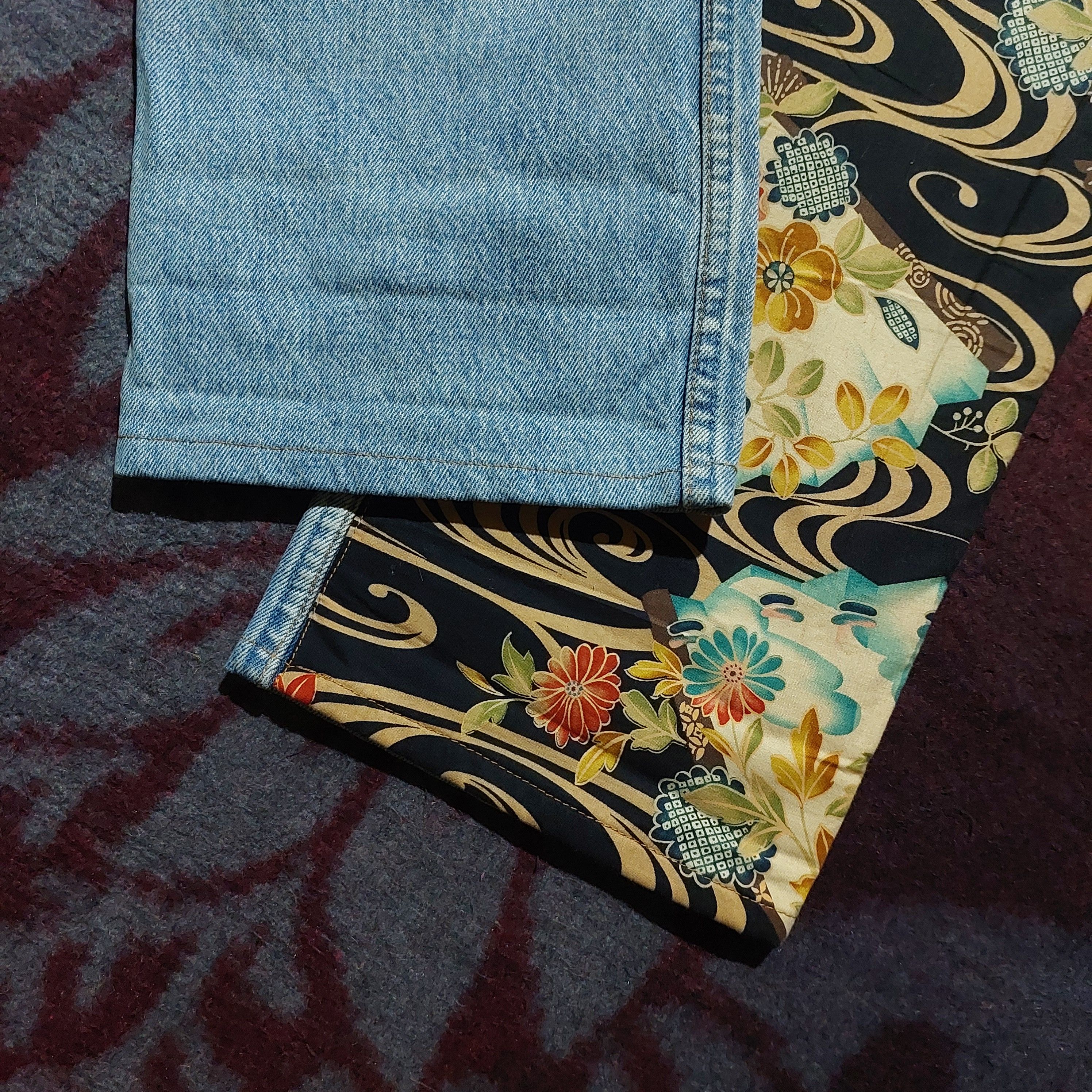 Levi's Vintage 501 Levi's custom tiger art japan sakura denim Size US 34 / EU 50 - 8 Thumbnail