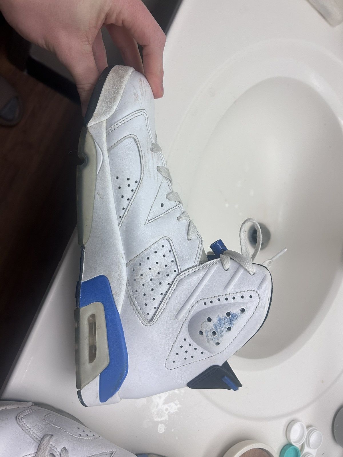 Jordan Brand Jordan 6 Sport Blue Size US 10.5 / EU 43-44 - 6 Thumbnail