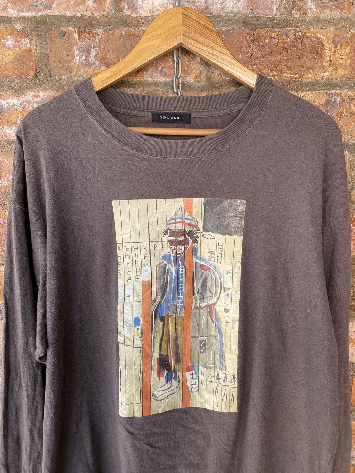 Jean-Michel Basquiat × Wacko Maria Y2k Nico and… x jean michel basquiat graffiti shirt Size US L / EU 52-54 / 3 - 3 Thumbnail