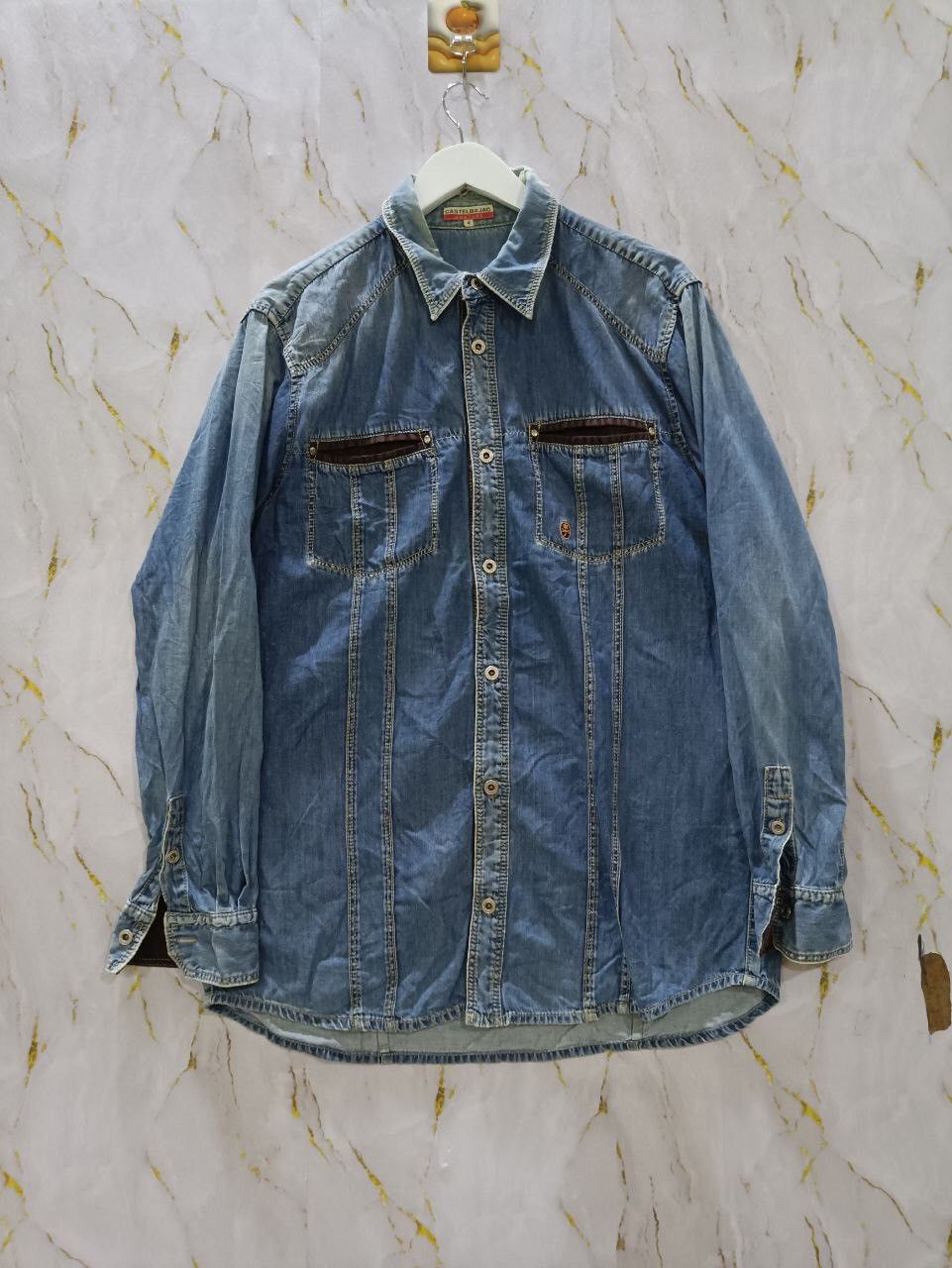 Jean Charles De Castelbajac CASTEBAJAC SHIRT BUTTON UP Size US XL / EU 56 / 4 - 2 Thumbnail