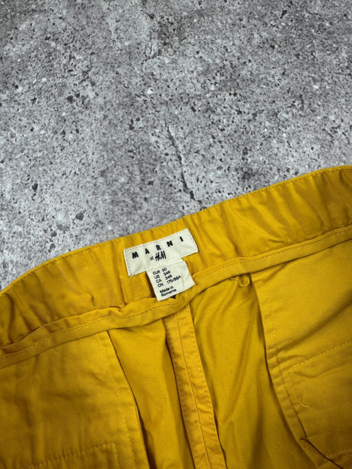 Marni Marni H&M Men’s Pinstripe Ellastic Waist Shorts size 34 Size US 34 / EU 50 - 3 Thumbnail