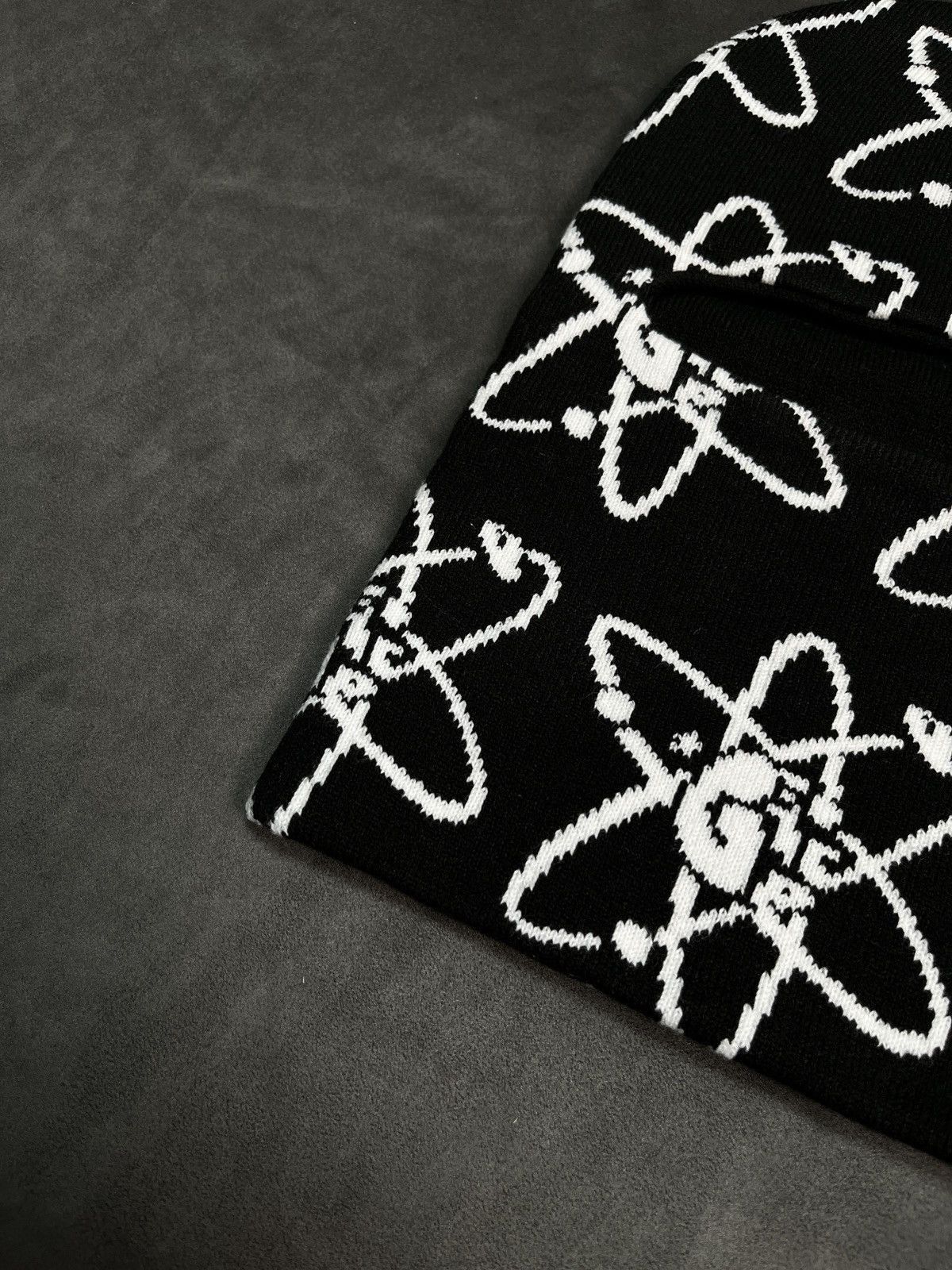 Japanese Brand Rare Y2k Atoms Graphic Full Face Ski Mask Pink OS Black Size ONE SIZE - 2 Thumbnail