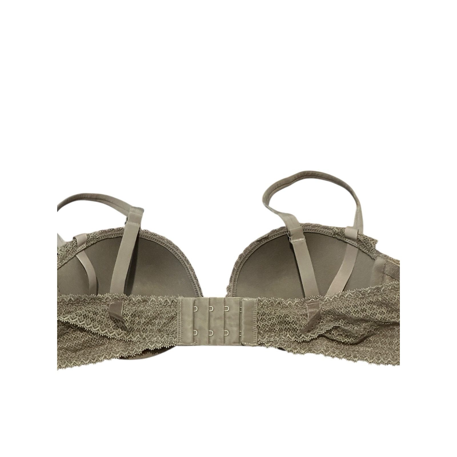 Niki Niki Sheer Mesh Bow Lingerie Set - Bra & Garter Skirt -Green Size ONE SIZE - 5 Thumbnail