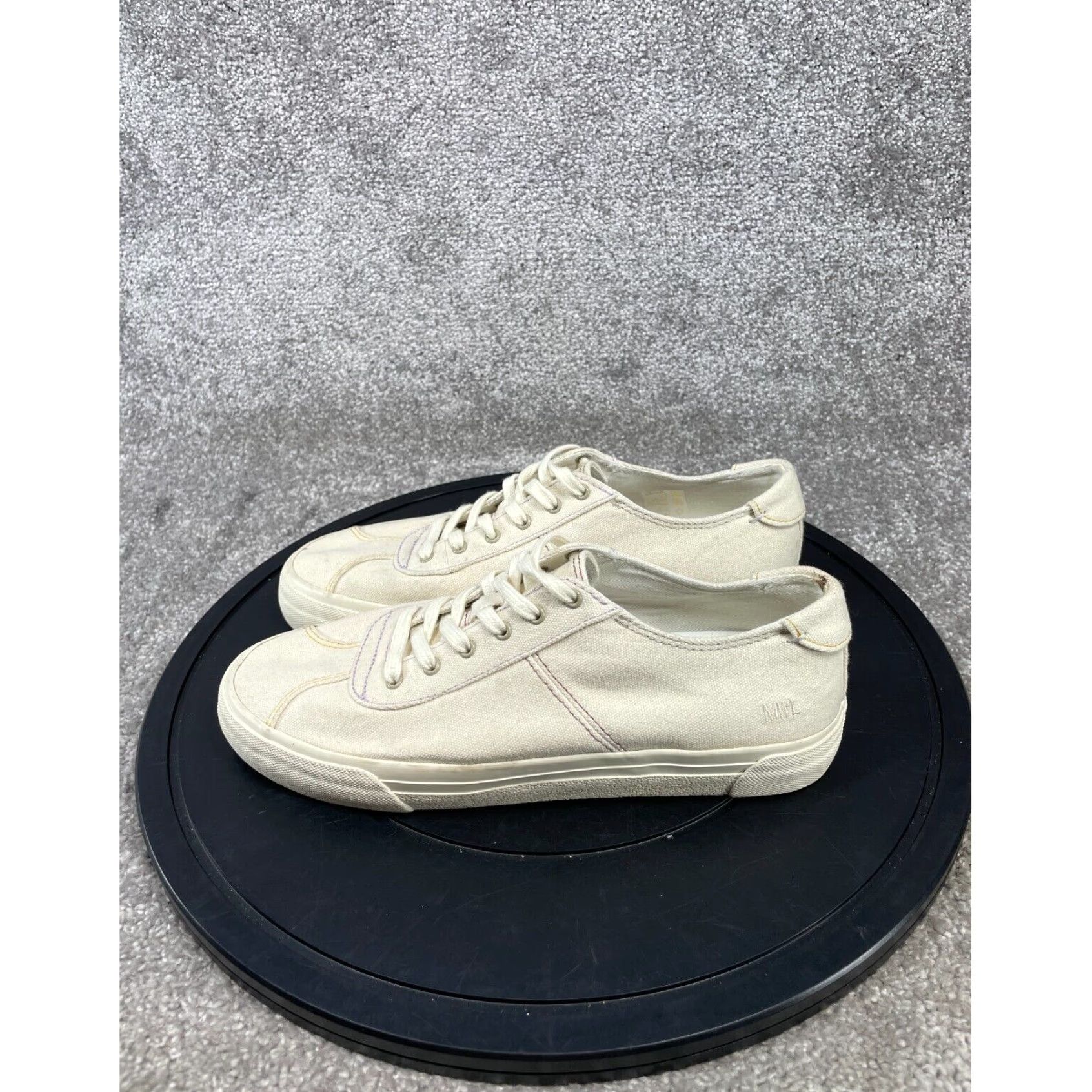 Mens Court Sneaker Madewell White Leather Lace Up Shoes Size