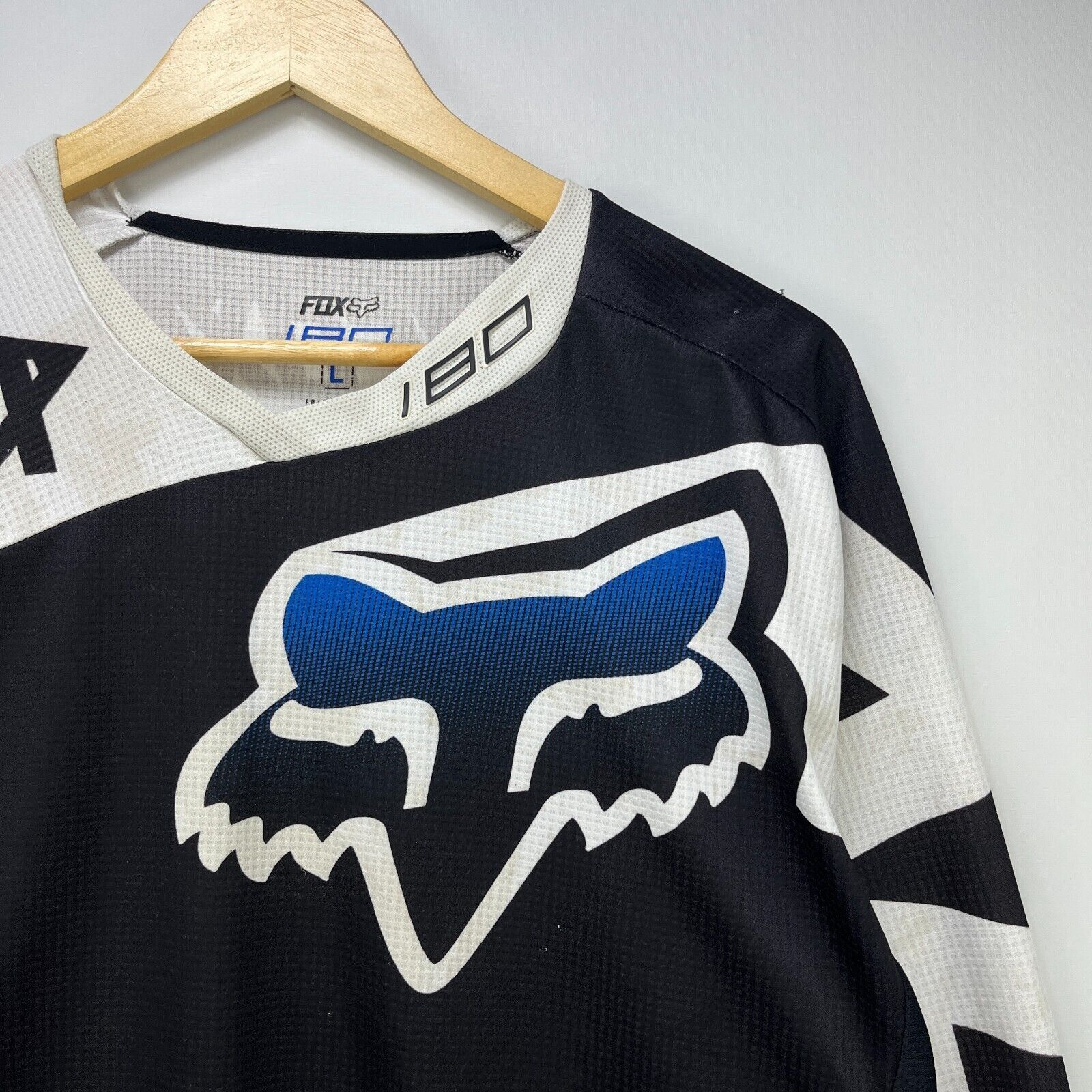 Fox Racing × Vintage Vintage Y2K Fox Racing Motorsport Long Sleeve Jersey Large Size US L / EU 52-54 / 3 - 3 Thumbnail