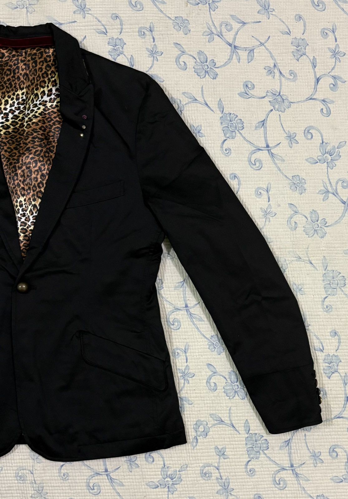 PPFM PPFM Coat Leopard Inner Inside Blazer Jacket Size US L / EU 52-54 / 3 - 3 Thumbnail