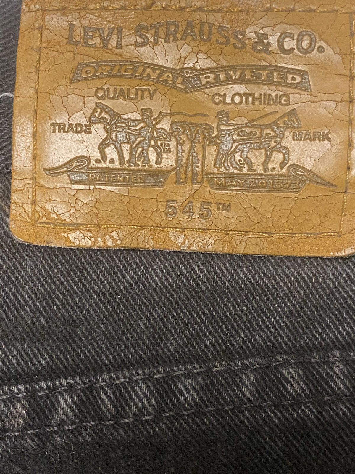 Levi's Vintage levi’s Strauss 545 orange tab wpl423 loose fit Size US 34 / EU 50 - 7 Thumbnail