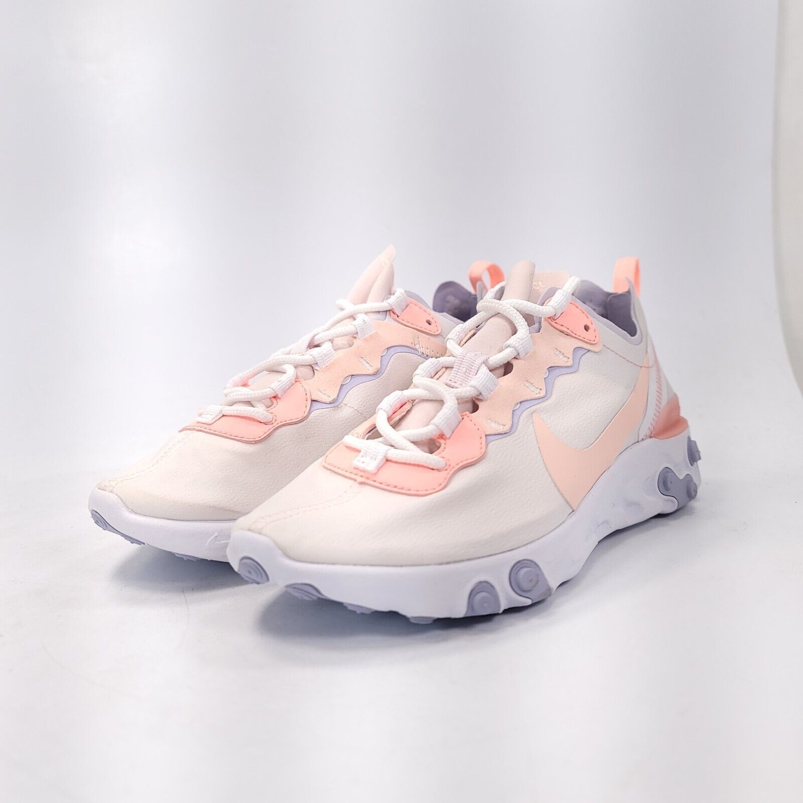 Nike Nike React Element 55 Shoe Womens Size 6 BQ2728-601 Pink Size US 6 / IT 36 - 1 Thumbnail