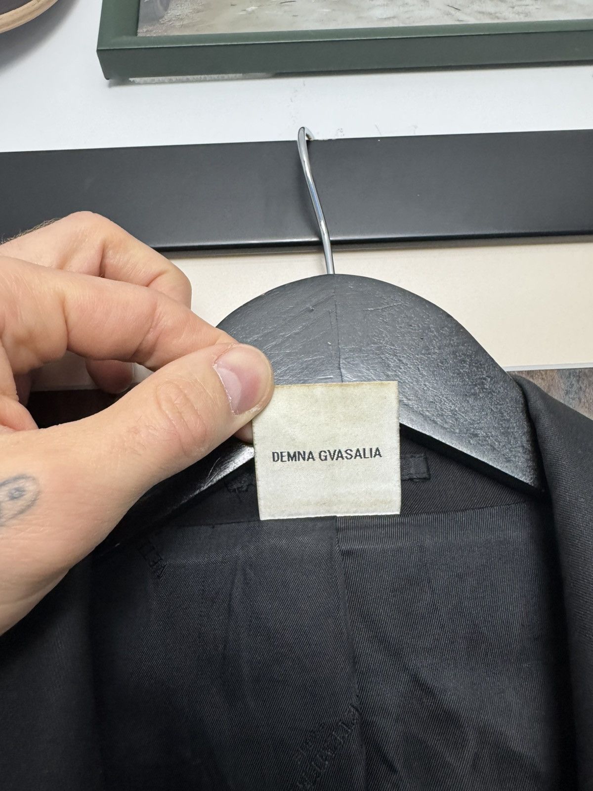 Vetements Vetements AW20 Anarchy Black Sleeve Split Blazer Jacket Rare Size US M / EU 48-50 / 2 - 6 Thumbnail