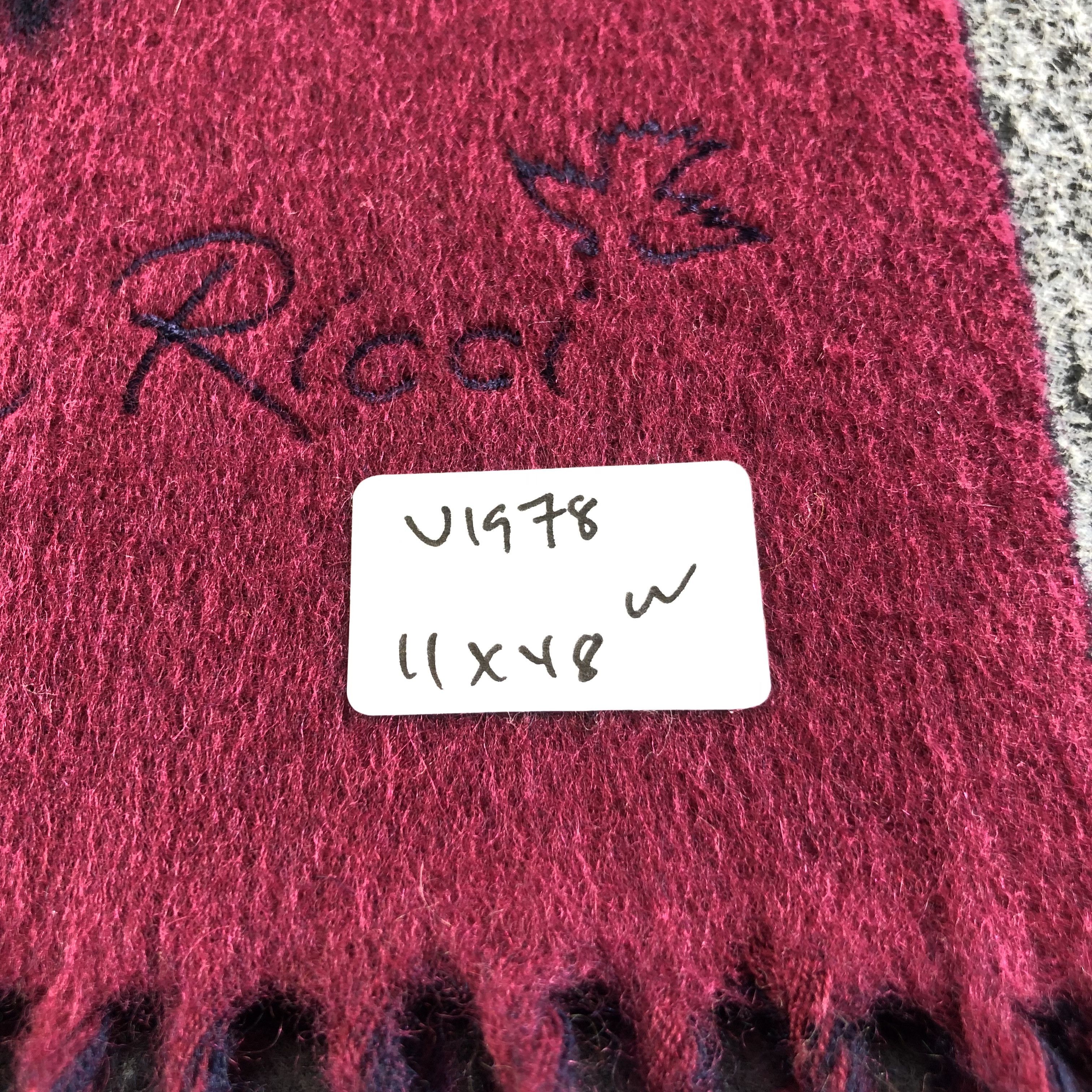 Nina Ricci Nina Ricci Wool Scarf Muffler V1978 Size ONE SIZE - 6 Thumbnail