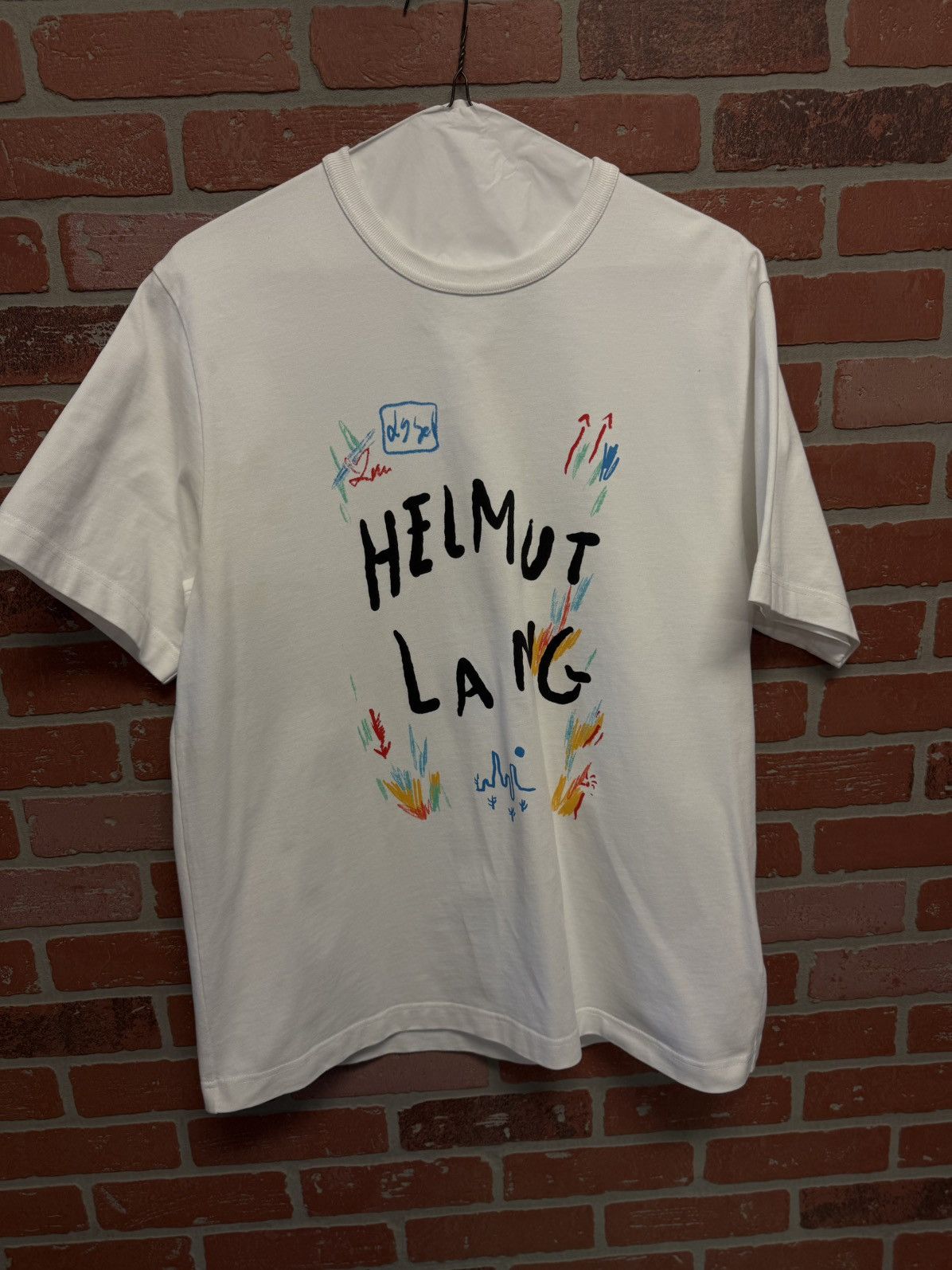 Helmut Lang Helmut Lang Tee Shirt Size XL Clean Condition 🧼 Size US XL / EU 56 / 4 - 1 Thumbnail