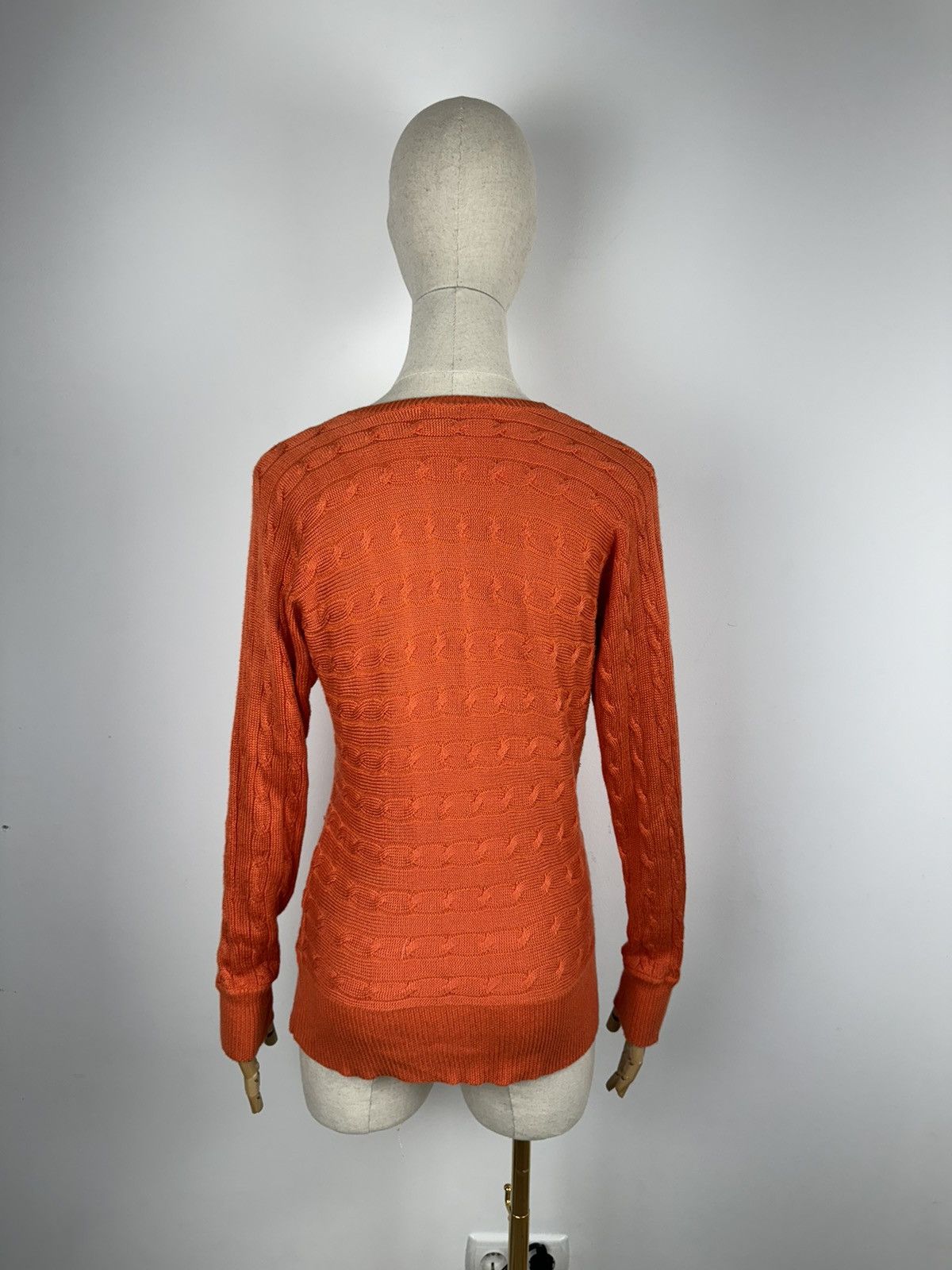Lauren Ralph Lauren × Vintage Women’s Lauren Ralph Lauren V-Neck Sweater size S Size S / US 4 / IT 40 - 3 Thumbnail
